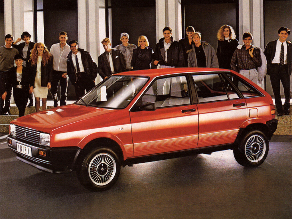 SEAT Ibiza 1 поколение, хэтчбек 5 дв. (04.1984 - 03.1991)